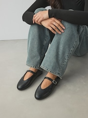 Black Standard Fit Forever Comfort® Round Toe Mary Jane Shoes - Image 2 of 8