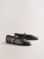Black Standard Fit Forever Comfort® Round Toe Mary Jane Shoes - Image 4 of 8