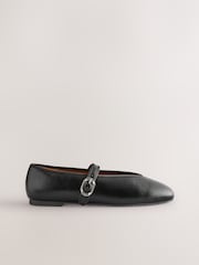 Black Standard Fit Forever Comfort® Round Toe Mary Jane Shoes - Image 5 of 8