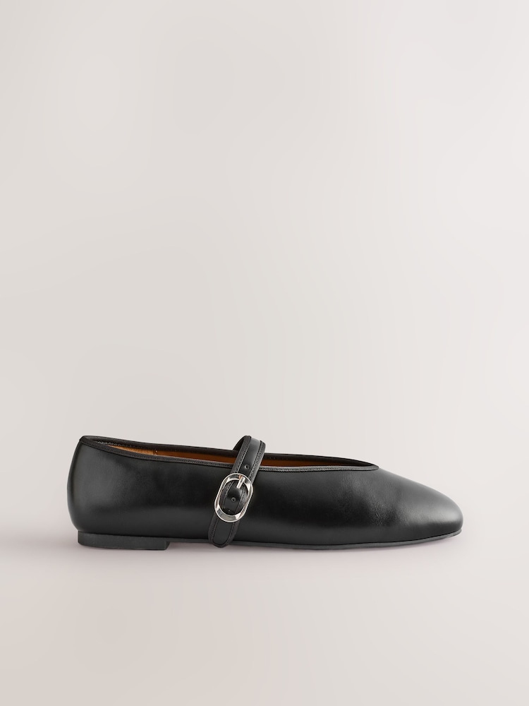 Black Standard Fit Forever Comfort® Round Toe Mary Jane Shoes - Image 5 of 8