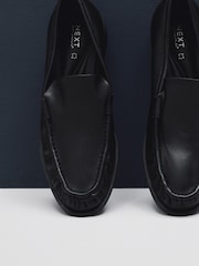 črna - Premium usnjeni nabrani ozki mokasini Forever Comfort® With Motionflex - Slika 10 iz 11