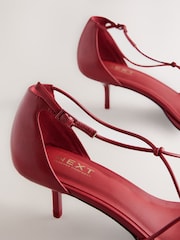 Rojo - Forever Comfort® Square Toe Strappy Sandals - Imagen 10 de 11