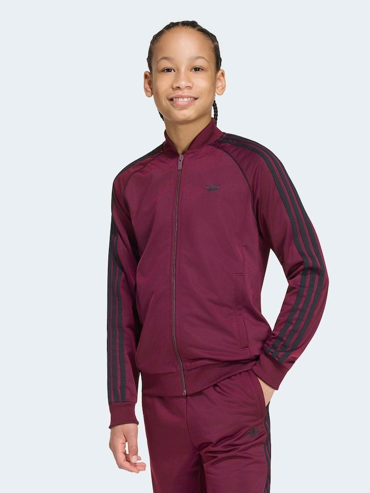 adidas Originals Red SST Track Top - Image 1 of 6