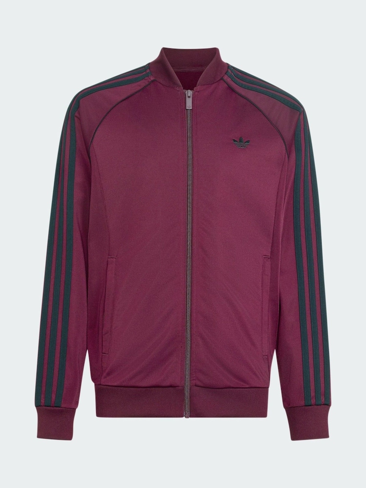 adidas Originals Red SST Track Top - Image 6 of 6