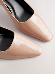 Camel Standard/Wide Fit Forever Comfort® Standard/Wide Fit Chisel Toe Block Courts - Image 6 of 7