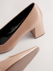 Camel Standard/Wide Fit Forever Comfort® Standard/Wide Fit Chisel Toe Block Courts - Image 7 of 7