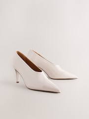 Bone Standard Fit Forever Comfort® Patent Point Toe High Cut Cone Heel Courts - Image 1 of 5