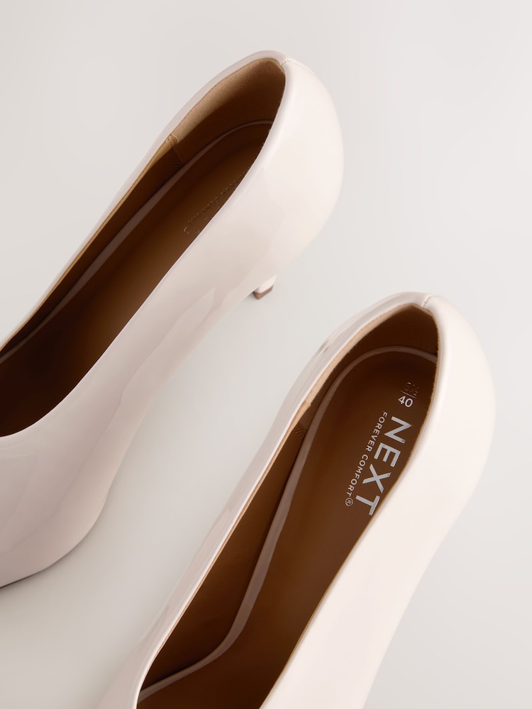 Bone Standard Fit Forever Comfort® Patent Point Toe High Cut Cone Heel Courts - Image 5 of 5