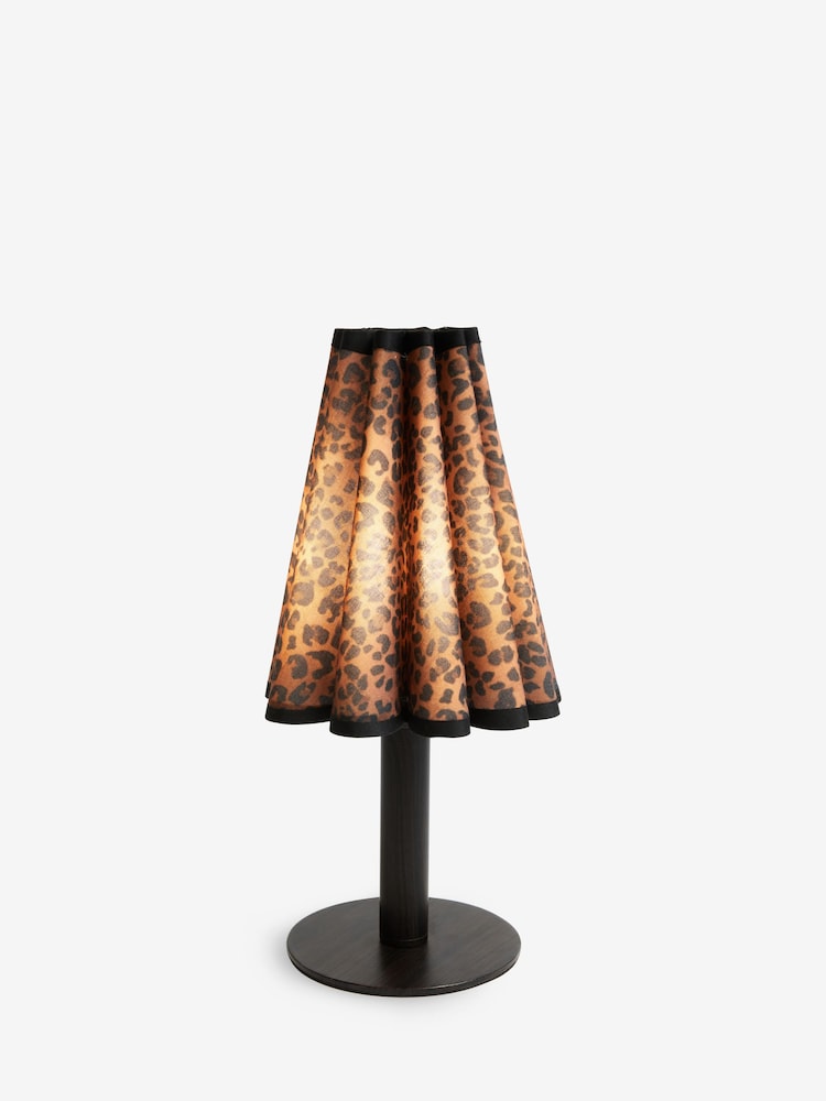 Rockett St George Animal Leopard Rechargable Wireless Table Lamp - Image 4 of 4