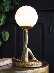 Rockett St George Brass Ohh La La Table Lamp - Image 1 of 7