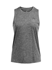 Under Armour Grey Tech Twist Tank - Image 3 of 4