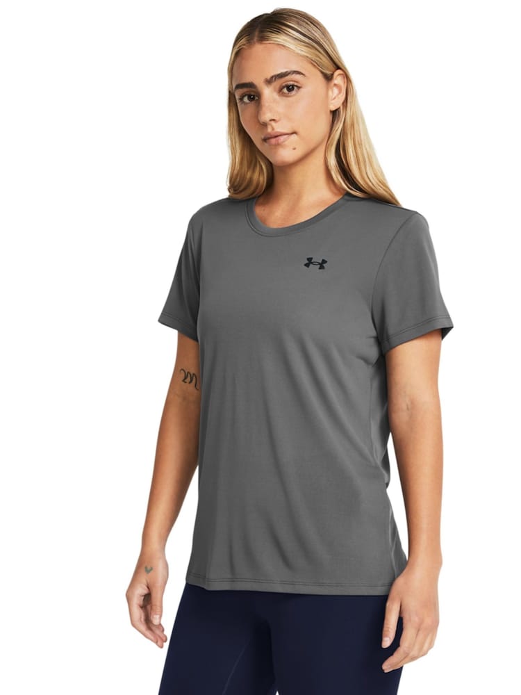 Under Armour Grey Tech SSC Solid T-Shirt - Image 1 of 4