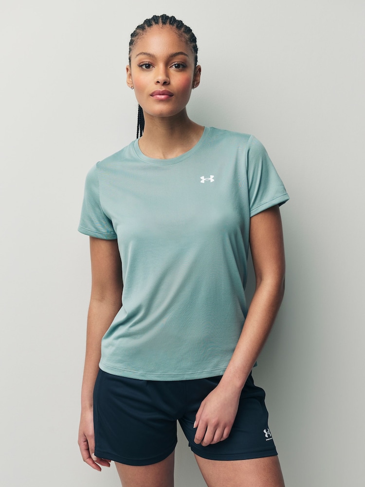 Under Armour Green Tech SSC Solid T-Shirt - Image 1 of 3