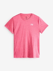 Under Armour Baby Pink Tech SSC Twist T-Shirt - Image 4 of 4