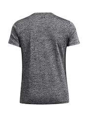 Under Armour Light Grey Tech SSC Twist T-Shirt - Image 4 of 4
