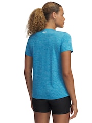 Under Armour Blue Tech V-Neck T-Shirt - Image 2 of 2