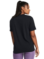Under Armour Black Embroidered Patch T-Shirt - Image 2 of 4