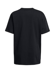 Under Armour Black Embroidered Patch T-Shirt - Image 4 of 4