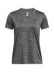 Gris Cromado - Camiseta técnica con cuello de pico de Under Armour - Imagen 5 de 6