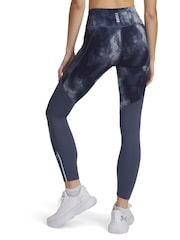 Gris - Under Armour Launch Ankle Print Tights - Imagen 2 de 3