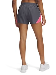 Under Armour Grey Fly By 3 Shorts - Image 2 of 4