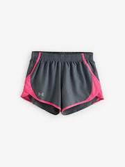 Under Armour Grey Fly By 3 Shorts - Image 4 of 4