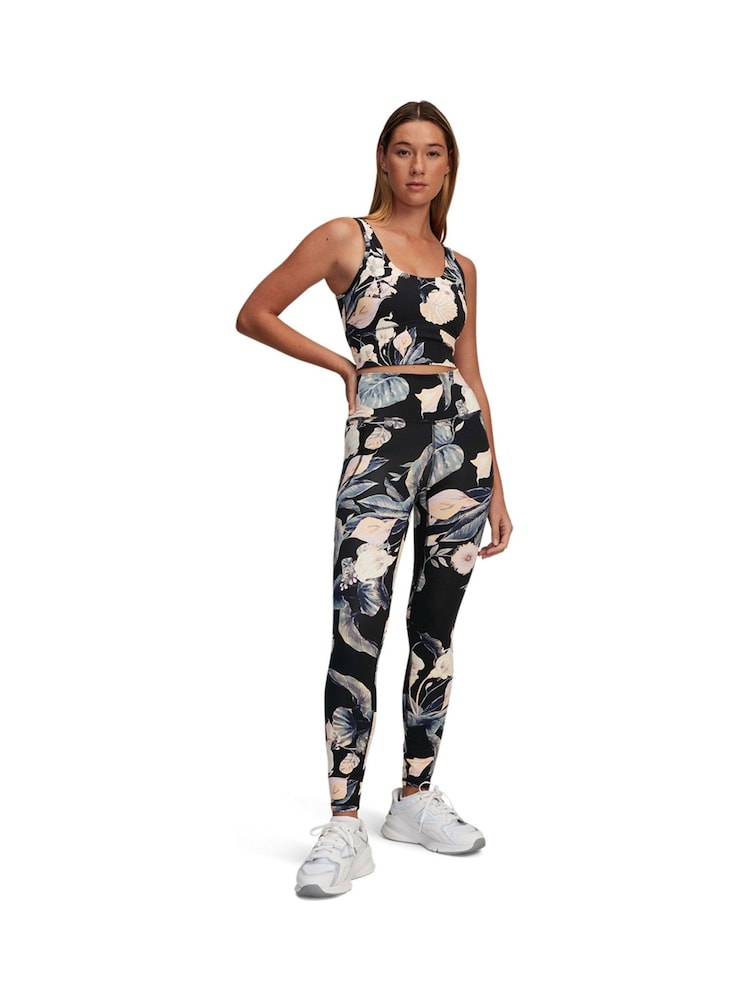 Under Armour Black Meridian Fitted Crop Tank - Image 1 of 3