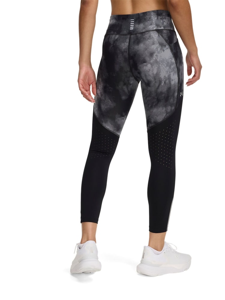 Negro - Under Armour Launch Ankle Print Tights - Imagen 2 de 3