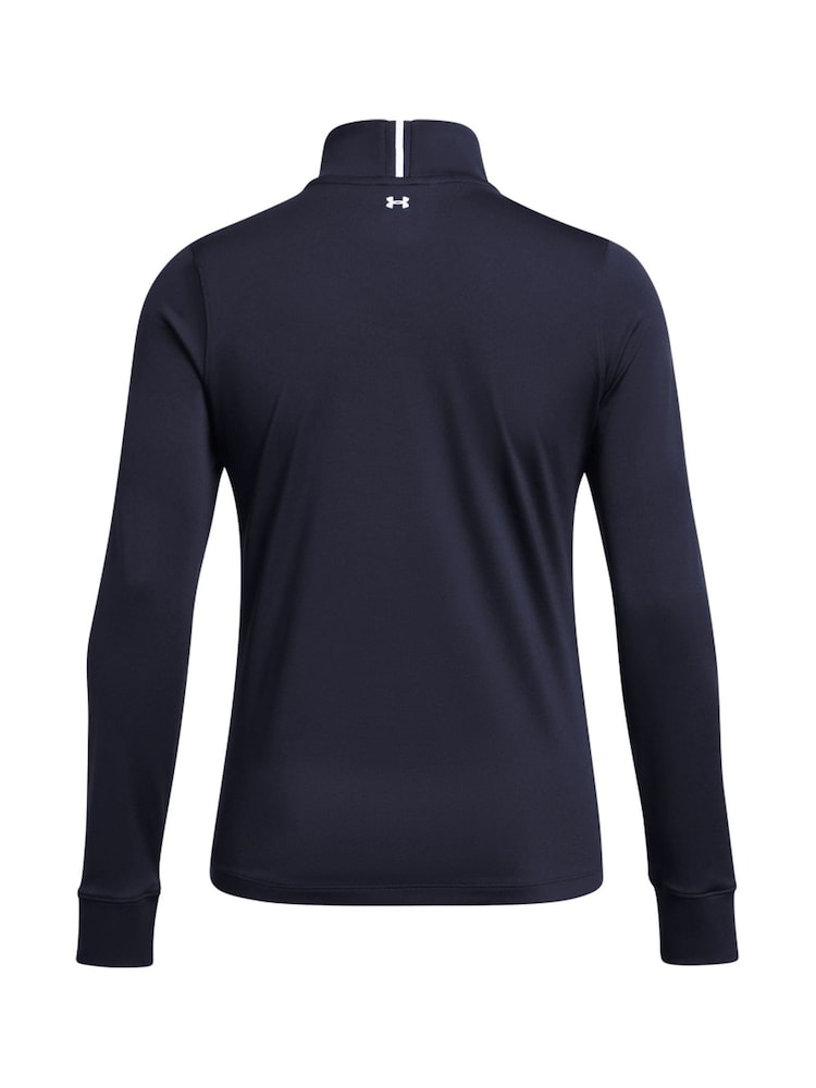 Under Armour Blue Golf Play Off 1/4 Zip Sweatshirt - Image 4 of 4