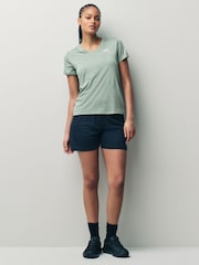 Verde - Camiseta técnica con cuello de pico de Under Armour - Imagen 3 de 5