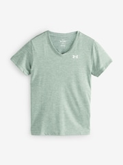 Verde - Camiseta técnica con cuello de pico de Under Armour - Imagen 5 de 5