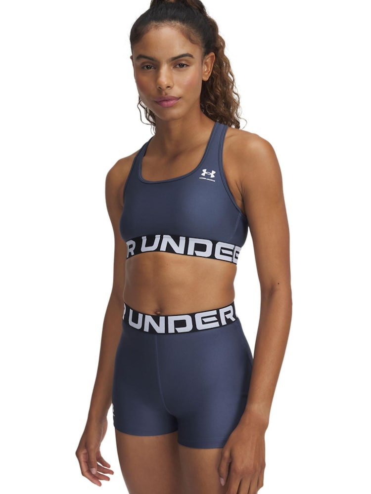 Under Armour Grey Heat Gear Authentic Bra - Image 1 of 2