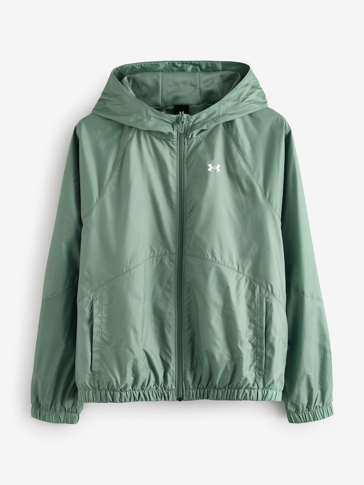 Under Armour Green Rival Sport Windbreak Jacket - Image 3 of 3