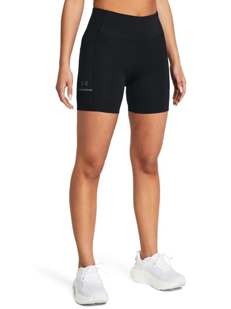 Under Armour Black Launch 6" Shorts - Image 1 of 6
