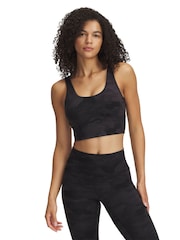 Under Armour Black Meridian Fitted Crop Tank - Image 1 of 3