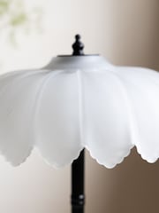 Rockett St George Black/White Palm Desert Island Table Lamp - Image 2 of 4