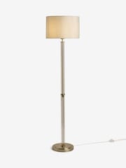 Lipsy Brass Glass Floor Lamp - Image 4 of 4