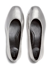 FitFlop Delicato Snake Metallic Ballerinas - Bilde 2 av 4