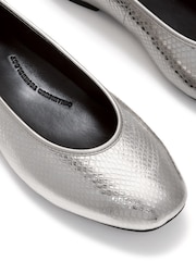 FitFlop Delicato Snake Metallic Ballerinas - Bilde 3 av 4