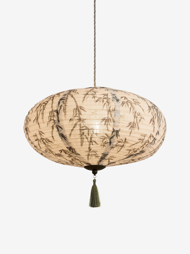 Rockett St George Green/Ecru Print Easyfit Shade - Image 2 of 4
