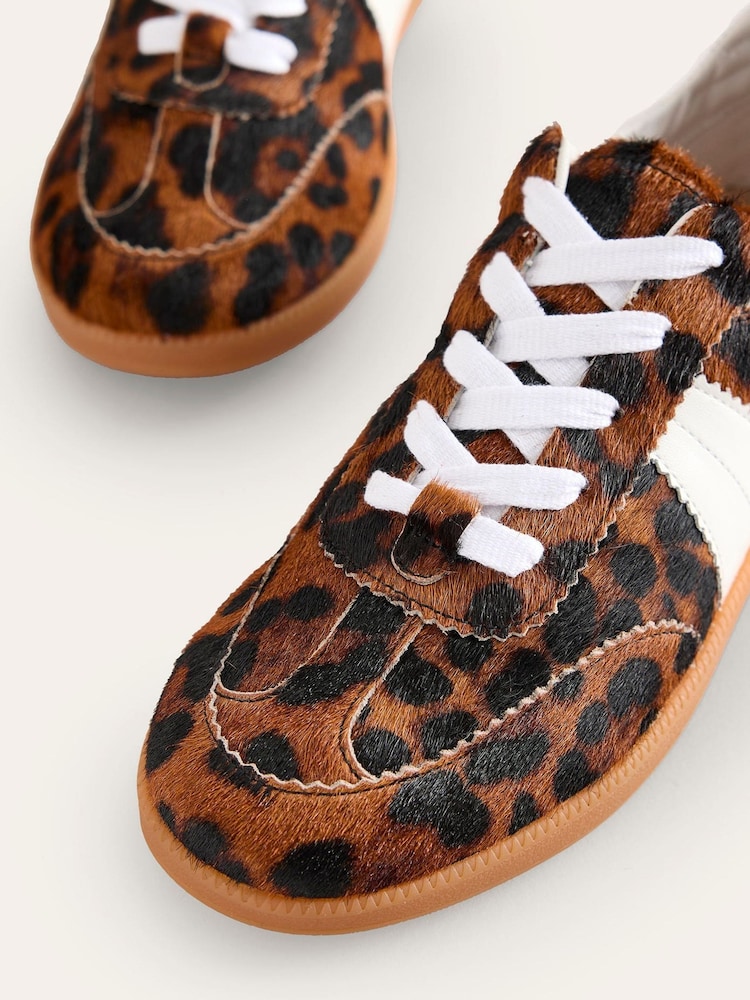 Boden Brown Erin Retro Tennis Trainers - Image 4 of 4 Boden Brown Erin Retro Tennis Trainers - Image 4 of 4