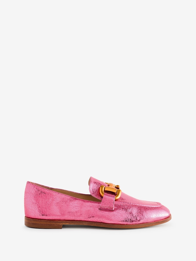 Boden Pink Iris Snaffle Loafers - Image 2 of 4 Boden Pink Iris Snaffle Loafers - Image 2 of 4