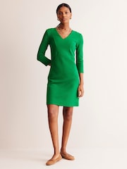 Boden Green Bronte Ottoman Dress - Image 4 of 6