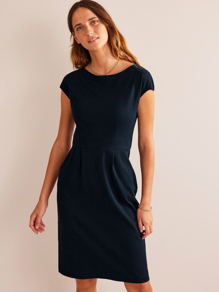 Buy Boden Blue Florrie 100% Cotton Jersey Dress from Next Netherlands