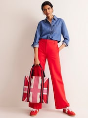 Boden 100% Cotton Canvas Tote Bag - صورة 1 من 4
