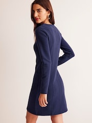Blau - Boden Ellen Ottoman Kleid - Bild 2 von 5