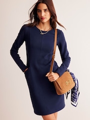 Blau - Boden Ellen Ottoman Kleid - Bild 3 von 5