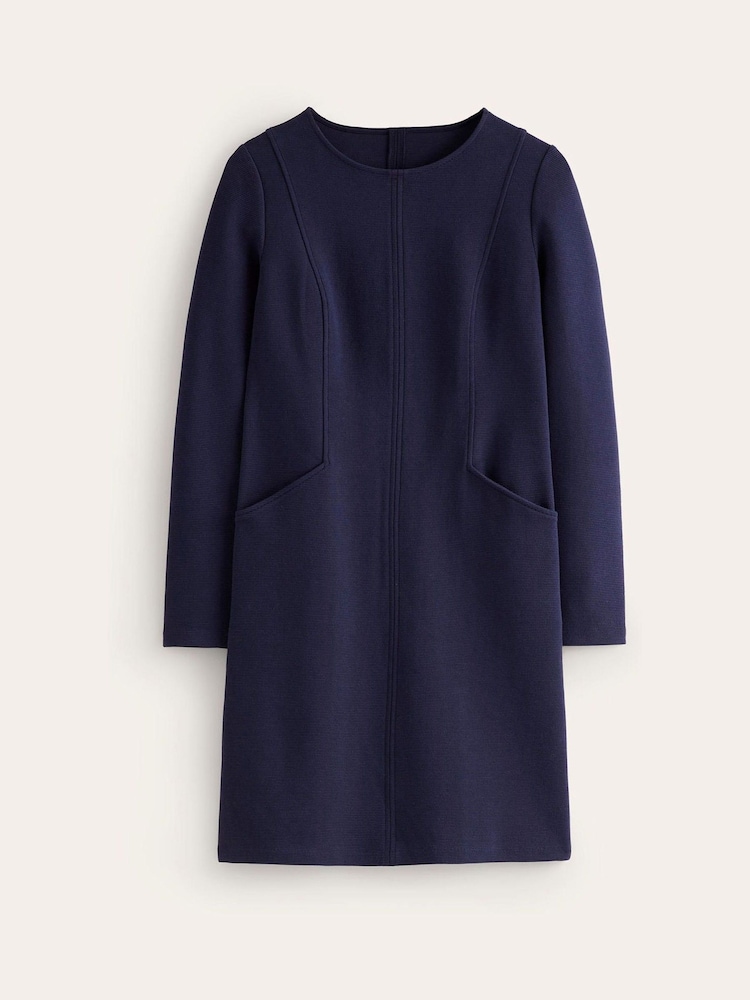 Blau - Boden Ellen Ottoman Kleid - Bild 5 von 5