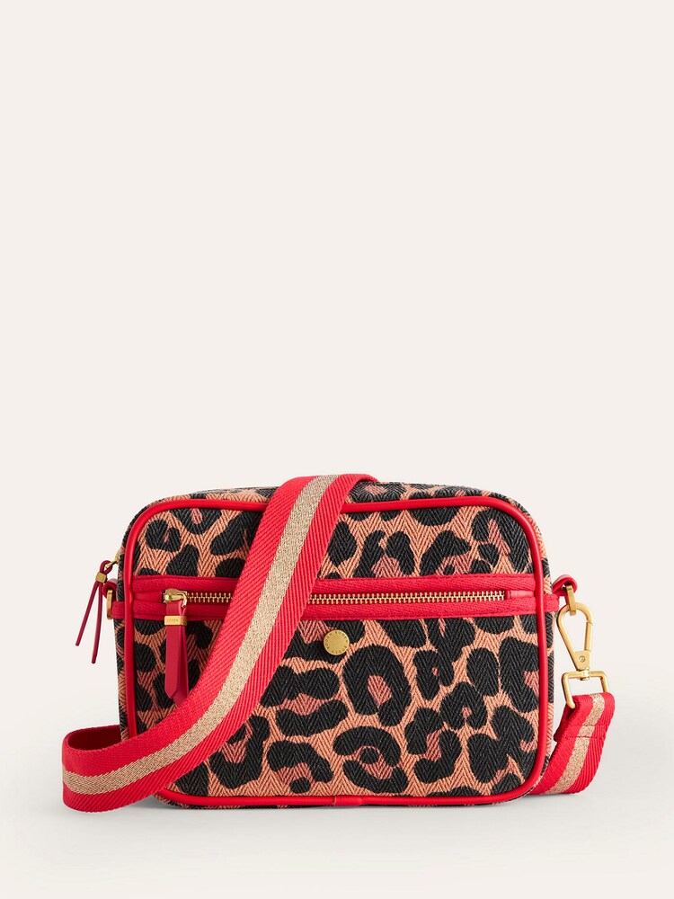 Boden Brown Canvas Cross-Body Bag - Image 2 of 4 Boden Brown Canvas Cross-Body Bag - Image 2 of 4