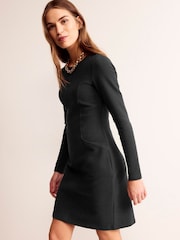 Schwarz - Boden Ellen Ottoman Kleid - Bild 4 von 5